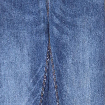 Denim & Co. Mens Blue Cotton Skinny Jeans Size 30 in L32 in Regular Zip - Pockets