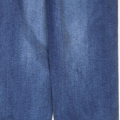 Denim & Co. Mens Blue Cotton Skinny Jeans Size 30 in L32 in Regular Zip - Pockets