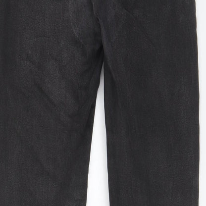 Womens UK Size 10 H&M Regular Fit Skinny Grey Jeans