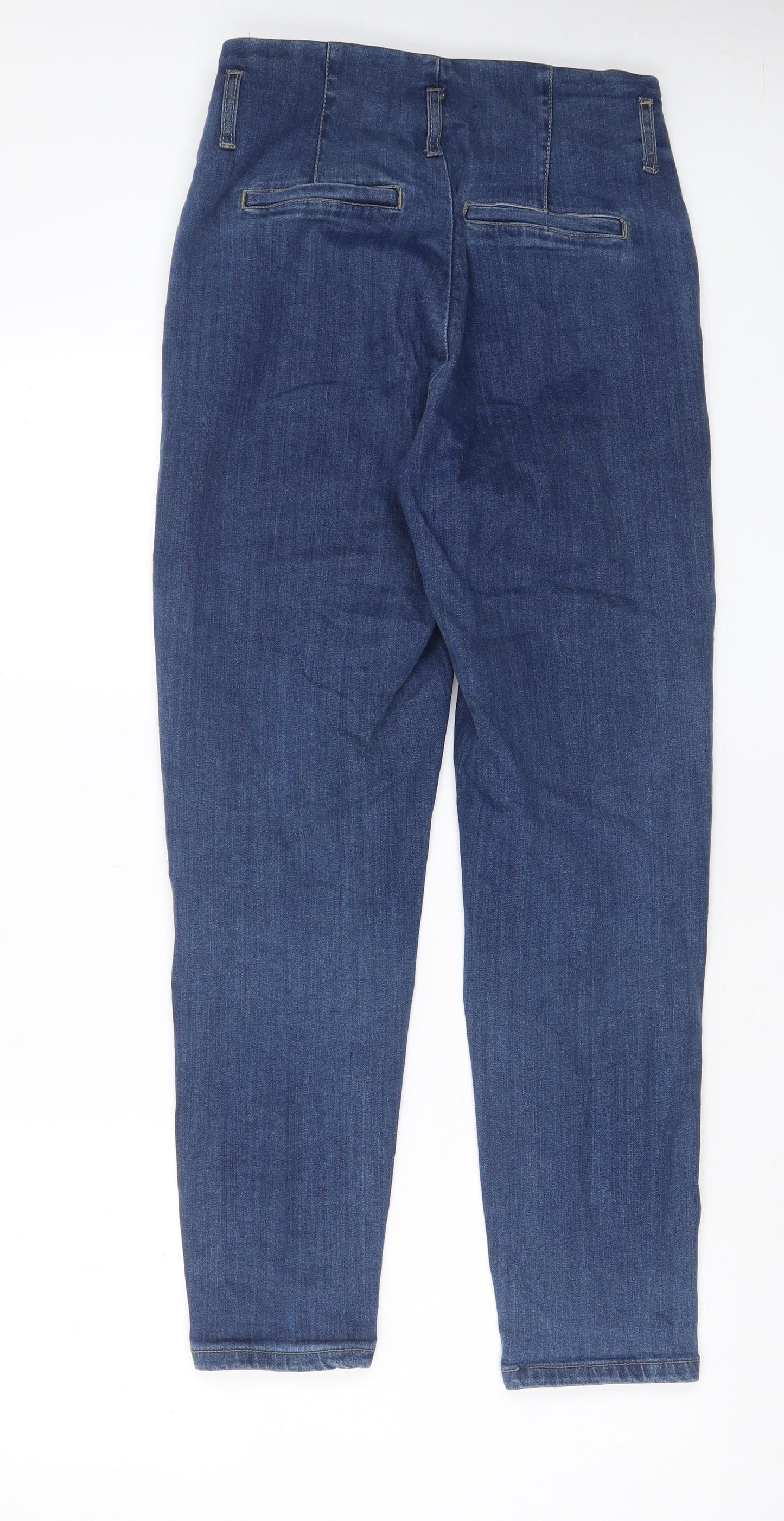 Medicine Womens Blue Cotton Jegging Jeans Size 10 L28 in Regular Zip - Pockets, Belt Loops