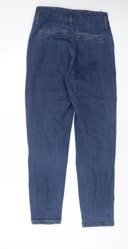 Medicine Womens Blue Cotton Jegging Jeans Size 10 L28 in Regular Zip - Pockets, Belt Loops