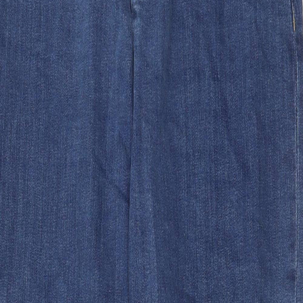 Medicine Womens Blue Cotton Jegging Jeans Size 10 L28 in Regular Zip - Pockets, Belt Loops