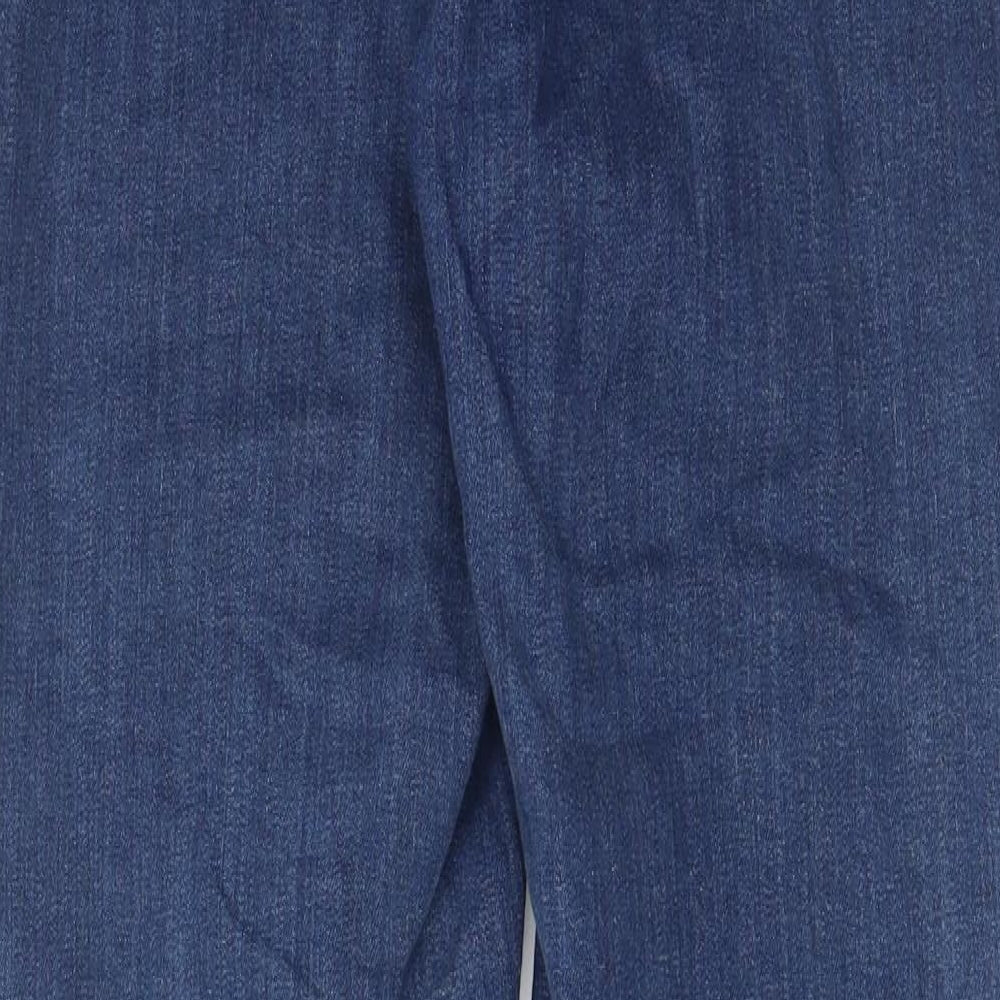 Medicine Womens Blue Cotton Jegging Jeans Size 10 L28 in Regular Zip - Pockets, Belt Loops