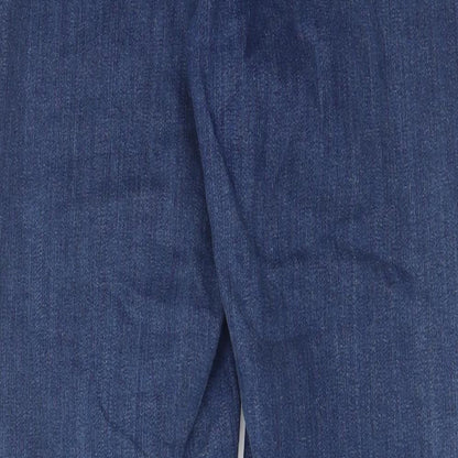 Medicine Womens Blue Cotton Jegging Jeans Size 10 L28 in Regular Zip - Pockets, Belt Loops