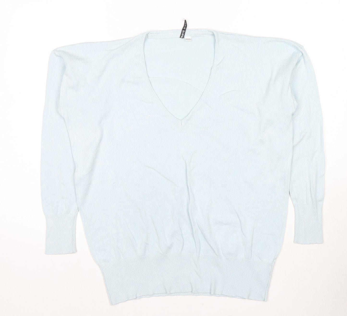 Womens UK Size 12 Capsule Blue Pullover Jumper