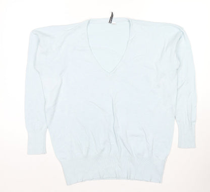 Womens UK Size 12 Capsule Blue Pullover Jumper