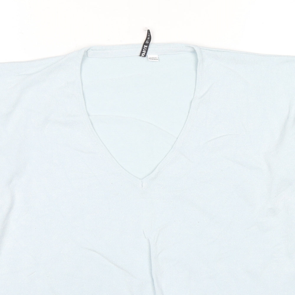 Womens UK Size 12 Capsule Blue Pullover Jumper