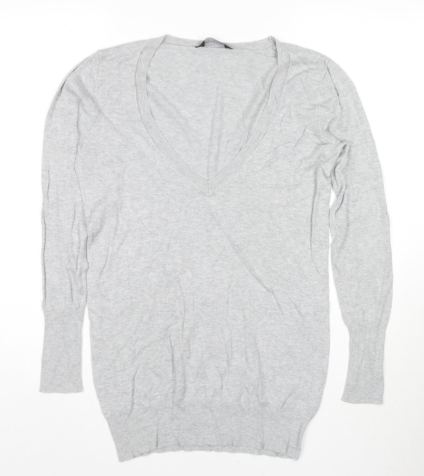 Womens UK Size 12 Dorothy Perkins Grey Pullover Jumper