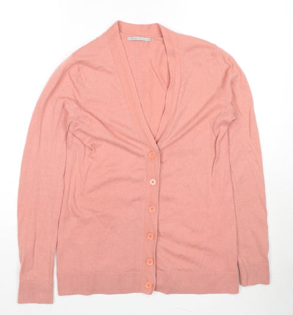 Womens UK Size S Gap Pink Cardigan Jumper