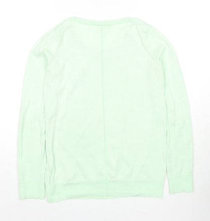 Womens UK Size S Gap Green Pullover Jumper