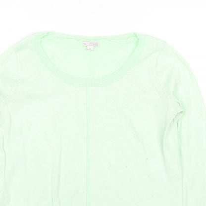 Womens UK Size S Gap Green Pullover Jumper