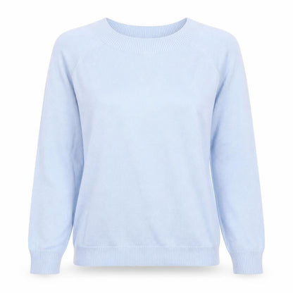 Womens UK Size M VILA Blue Pullover Jumper