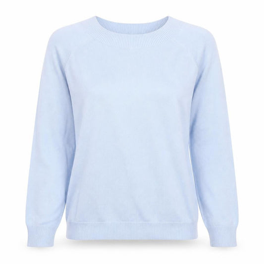 Womens UK Size M VILA Blue Pullover Jumper
