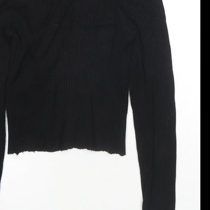 Womens UK Size S H&M Beige Pullover Jumper