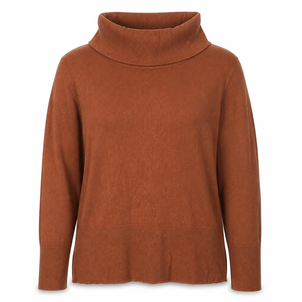 Womens UK Size 2XL Soyaconcept Brown Pullover Jumper