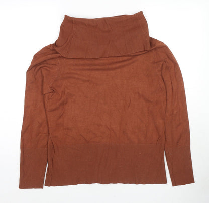 Womens UK Size 2XL Soyaconcept Brown Pullover Jumper