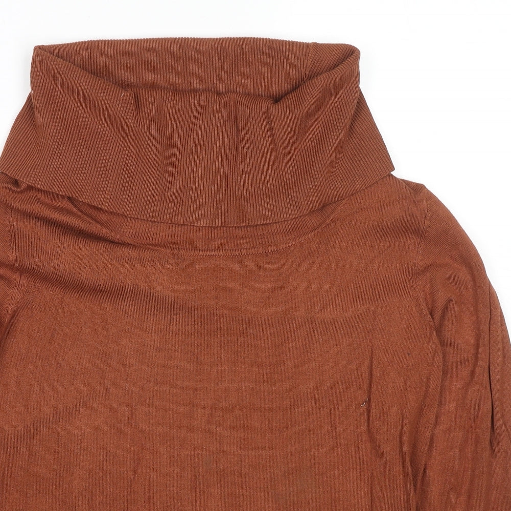 Womens UK Size 2XL Soyaconcept Brown Pullover Jumper