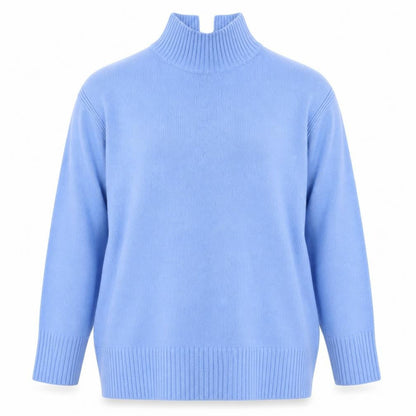 Womens UK Size M H&M Blue Tunic Jumper