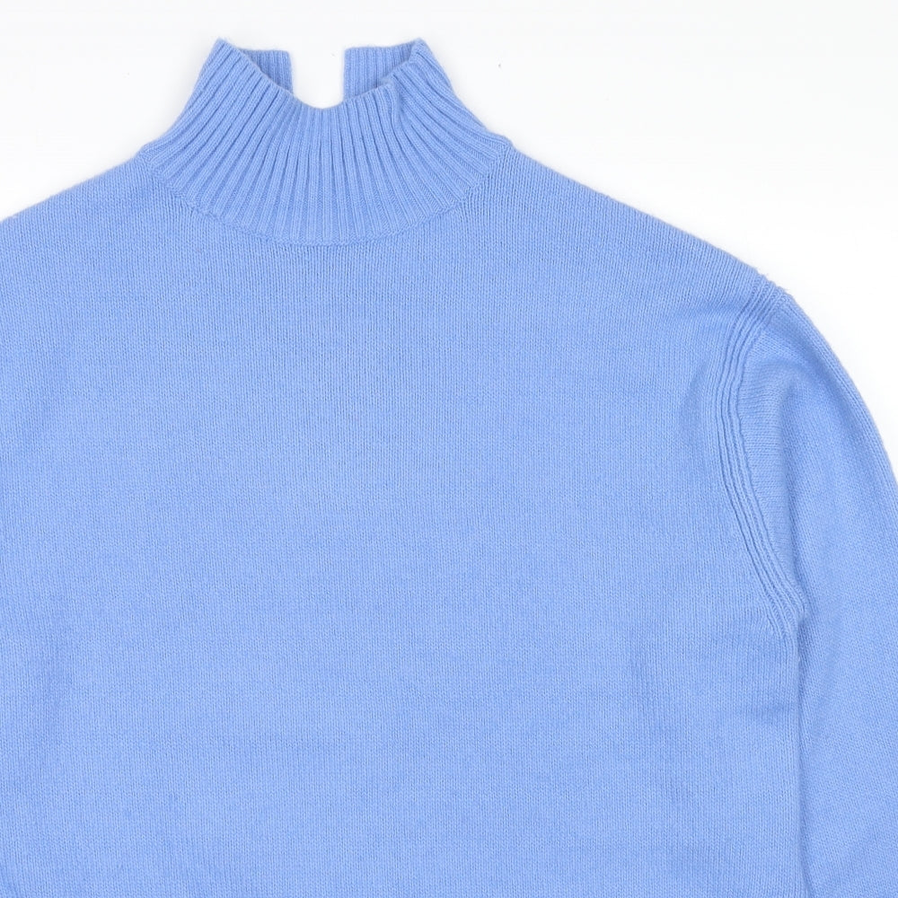 Womens UK Size M H&M Blue Tunic Jumper