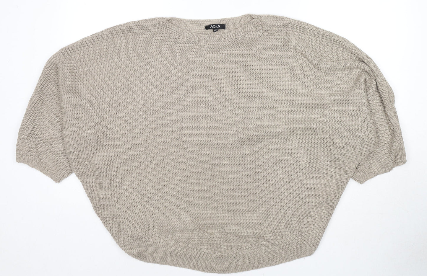 Womens UK Size One Size Ellie B Brown Pullover Jumper