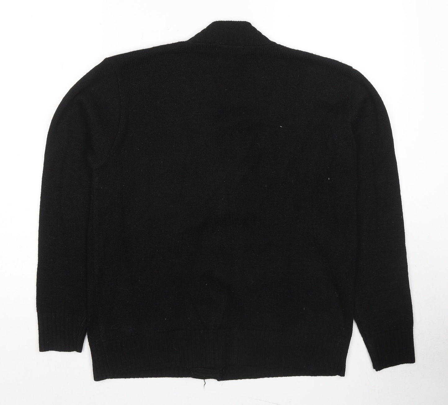 Womens UK Size L Choice Black Cardigan Jumper