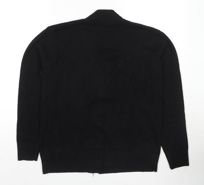 Womens UK Size L Choice Black Cardigan Jumper