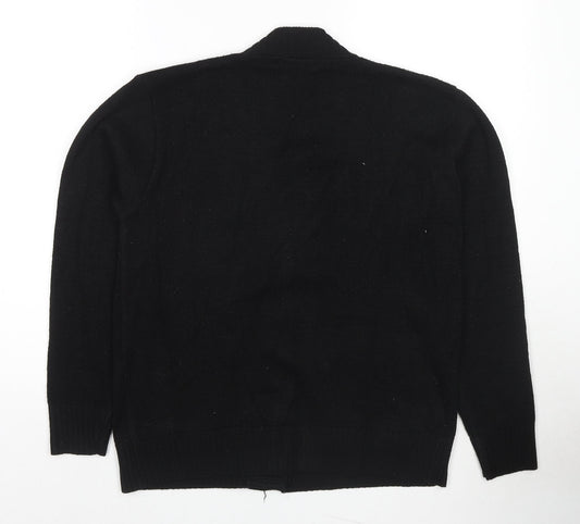 Womens UK Size L Choice Black Cardigan Jumper