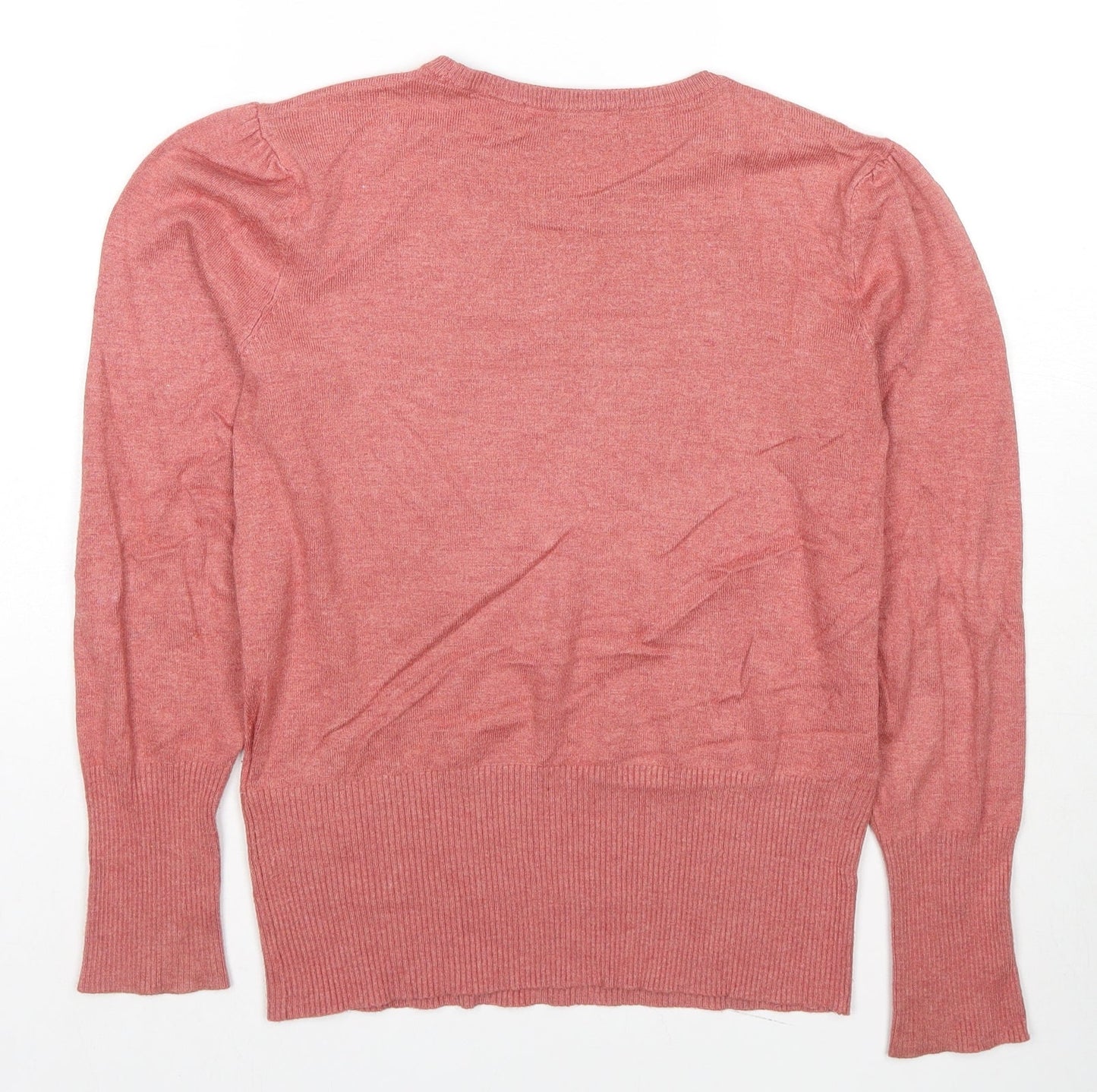 Womens UK Size 10 marks Beige Pullover Jumper