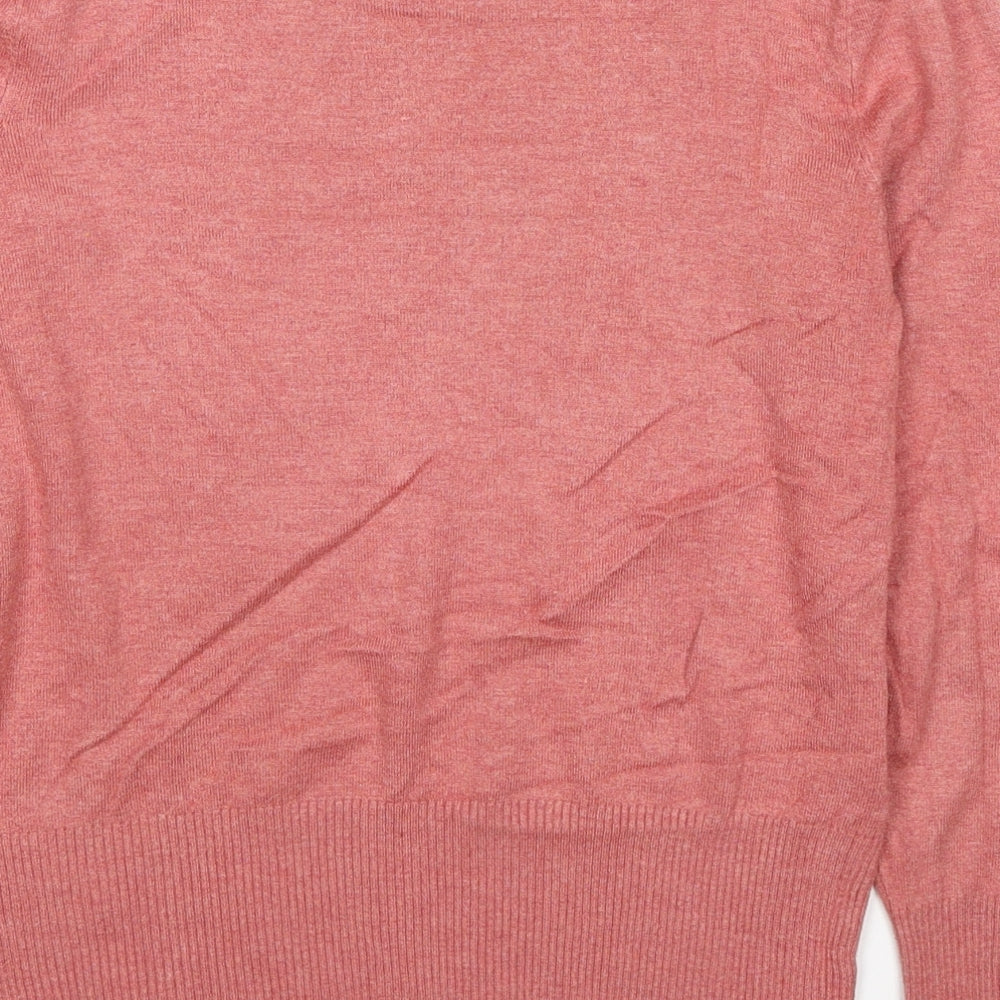 Womens UK Size 10 marks Beige Pullover Jumper