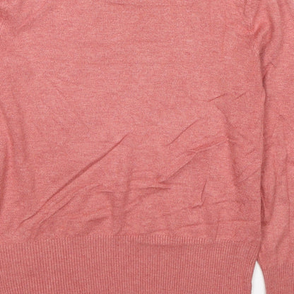 Womens UK Size 10 marks Beige Pullover Jumper