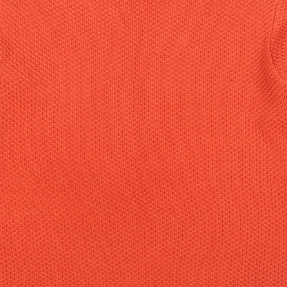 Womens UK Size L BASSINI Orange Pullover Jumper