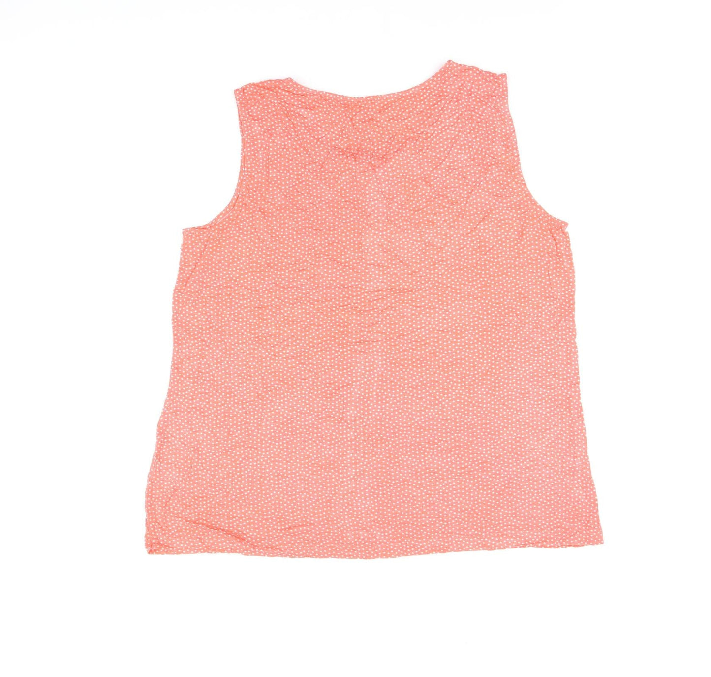 Womens UK Size L Croft & Barrow Red Basic T-Shirt