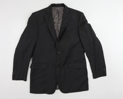 Mens UK Size 40 Marks and Spencer Regular Grey Suit Jacket
