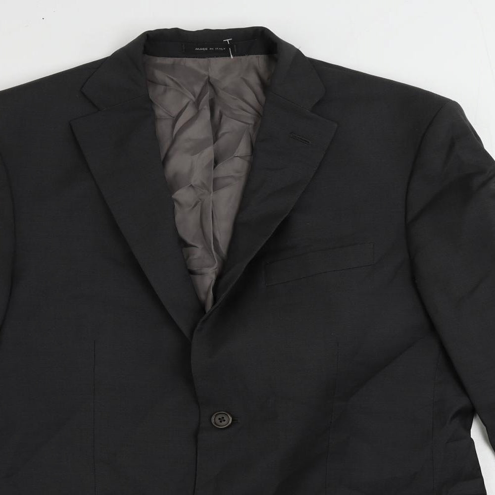 Mens UK Size 40 Marks and Spencer Regular Grey Suit Jacket