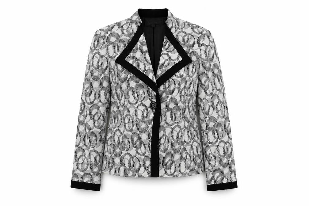 Womens UK Size 12 Kasper Black Jacket
