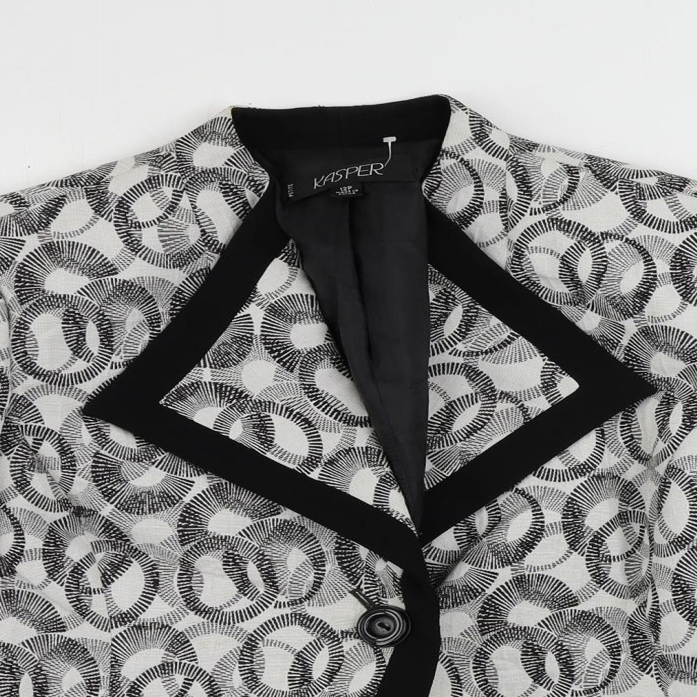Womens UK Size 12 Kasper Black Jacket