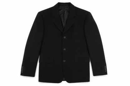 Mens UK Size 38 Tom English Regular Black Suit Jacket