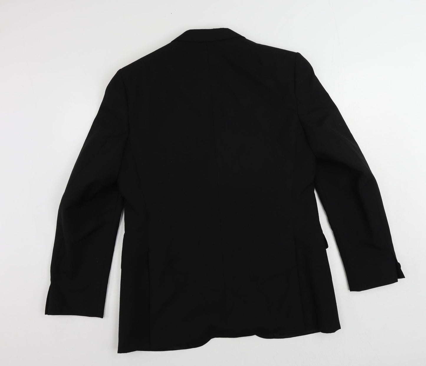 Mens UK Size 40 Varteks Regular Black Suit Tuxedo