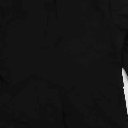 Mens UK Size 38 Burton Regular Black Suit Jacket