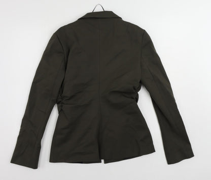 Womens UK Size M Zara Green Jacket