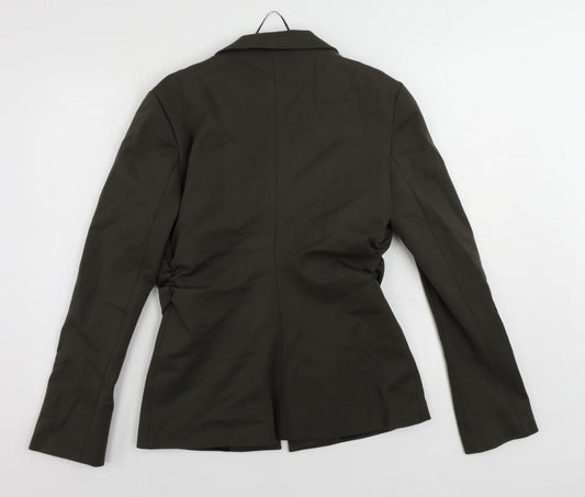 Womens UK Size M Zara Green Jacket