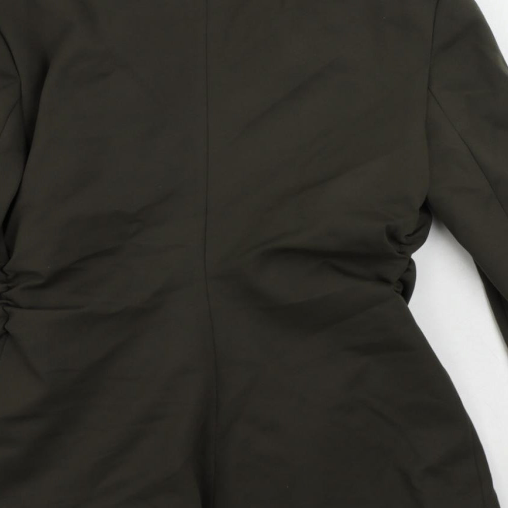 Womens UK Size M Zara Green Jacket