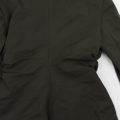Womens UK Size M Zara Green Jacket