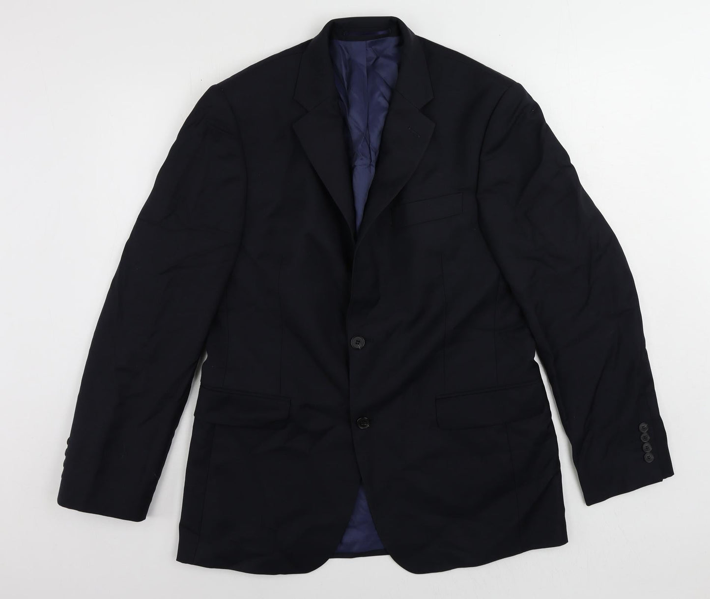 Mens UK Size 40 John Lewis Regular Blue Suit Jacket