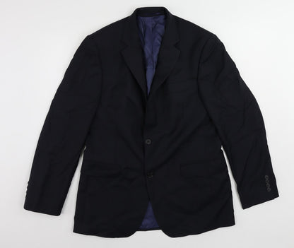 Mens UK Size 40 John Lewis Regular Blue Suit Jacket