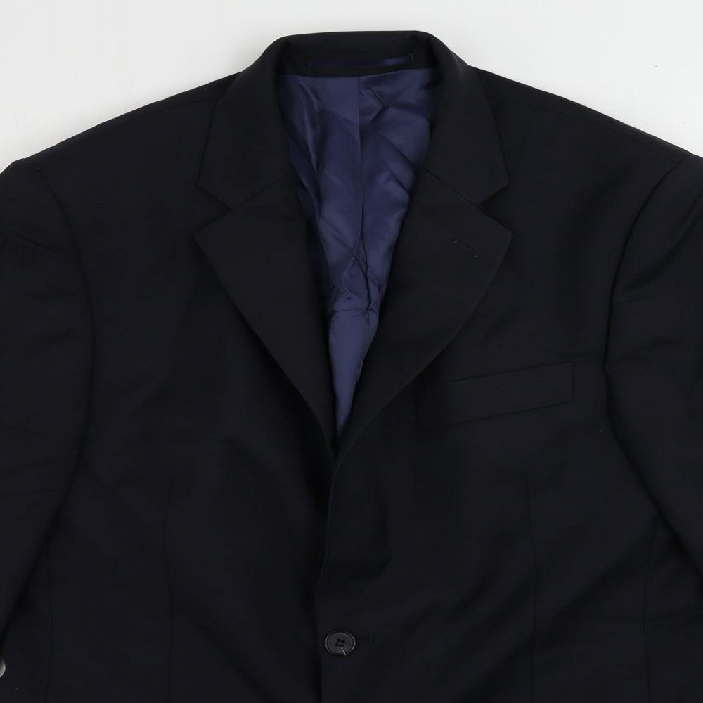 Mens UK Size 40 John Lewis Regular Blue Suit Jacket