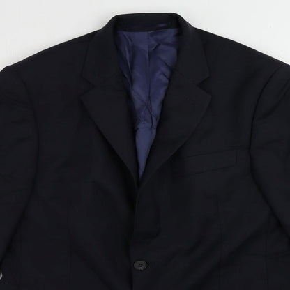 Mens UK Size 40 John Lewis Regular Blue Suit Jacket