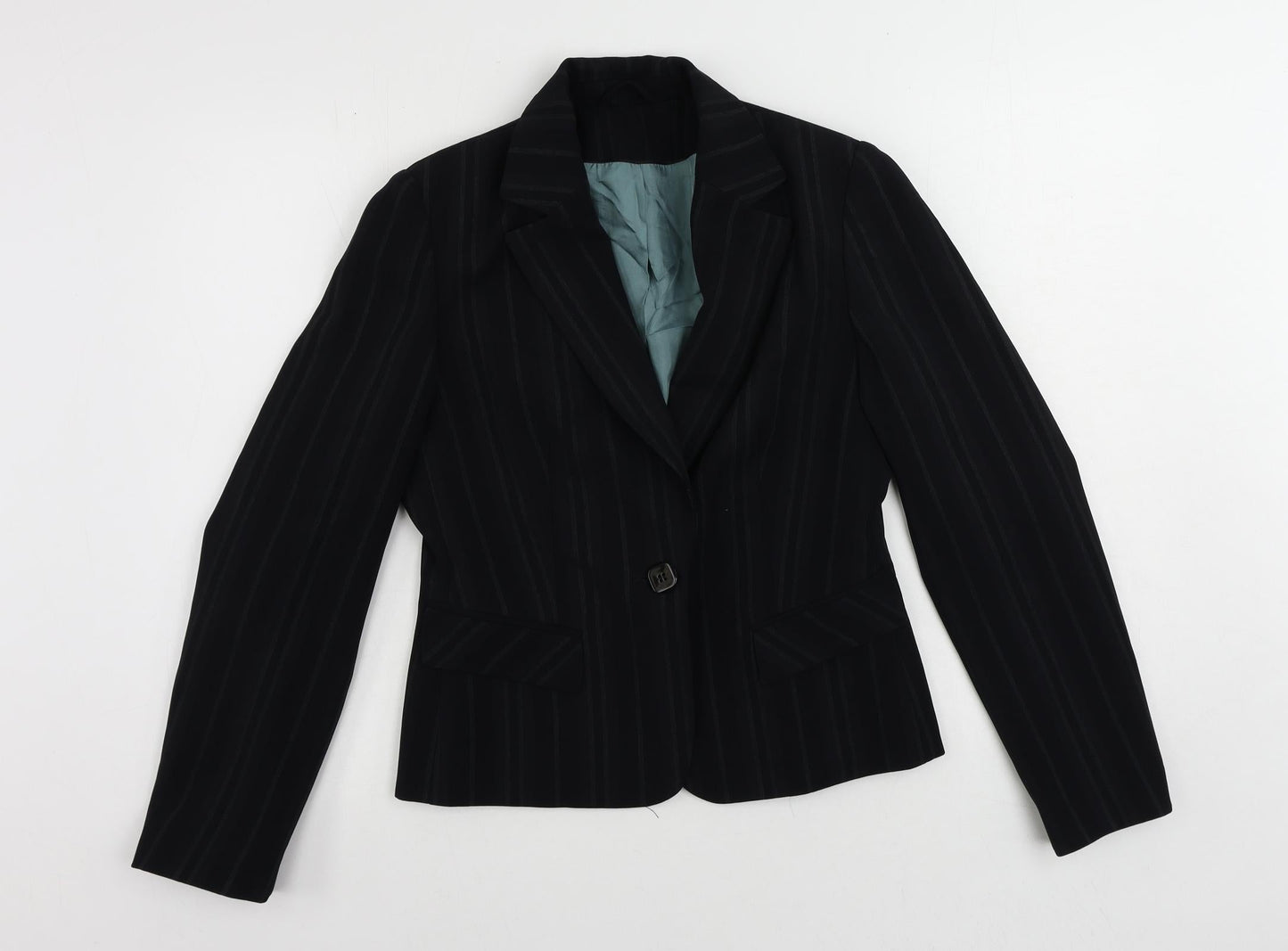 Womens UK Size 10 Dorothy Perkins Black Jacket