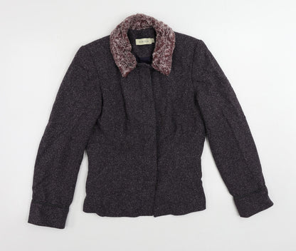 Womens UK Size 10 River Island Purple Jacket