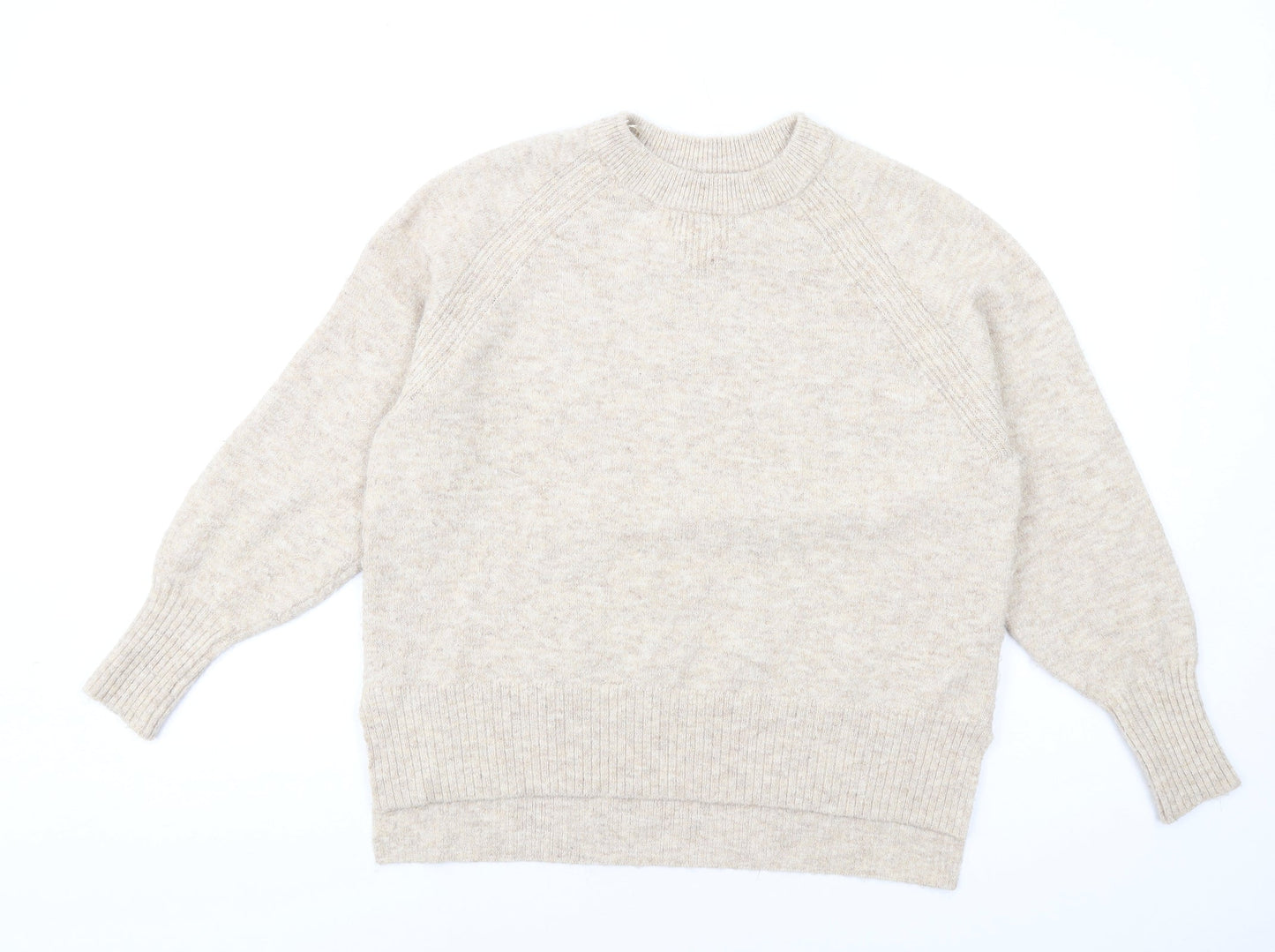 Womens UK Size S River Island Beige Pullover Jumper
